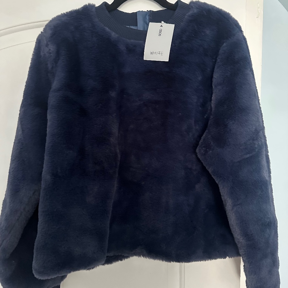 ASOS Faux Fur Sweater